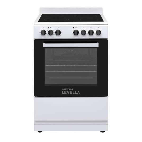 Premium Levella Prev2405vw Vitroceramic Cooktop Electric Range With 4 Burners