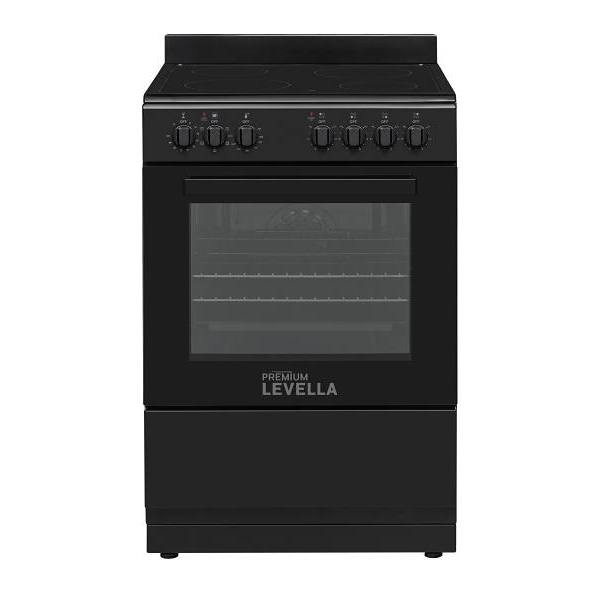 Premium Levella Prev2407vb Vitroceramic Cooktop Electric Range With 4 Burners
