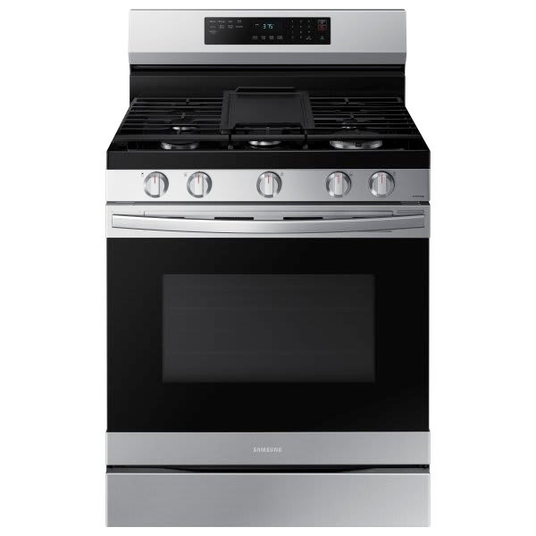 Samsung 6.0 Cf Gas Freestanding With Air Fry And Convection NX60A6511SS/AA