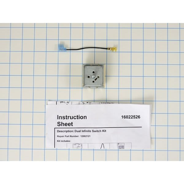 Whirlpool Replacement Surface Element Switch For Range, Part#12002121