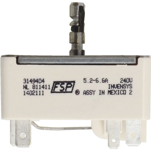 Whirlpool Replacement Surface Element Switch For Range, Part#wp3149404