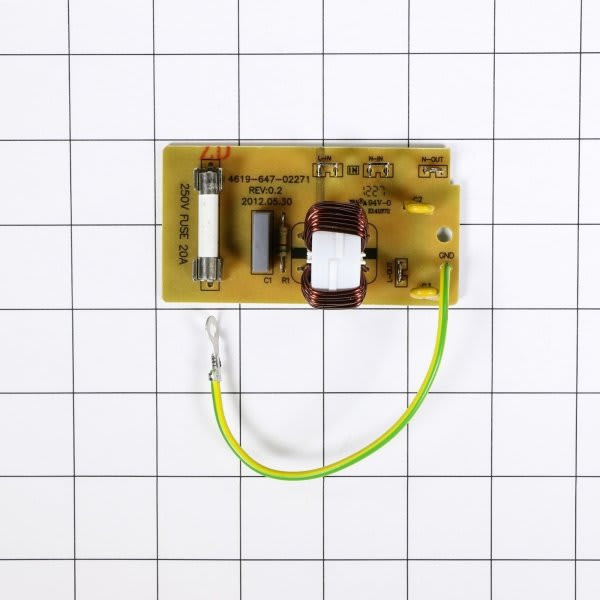 Whirlpool Replacement Noise Filter Board For Microwave, Part# W10422269