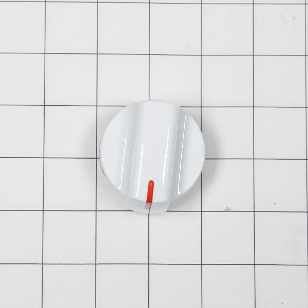 Frigidaire Replacement White Control Knob For Range, Part# 5304507387