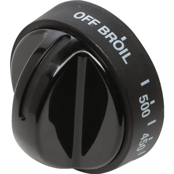Peerless-Premier Electric Oven Knob, Black