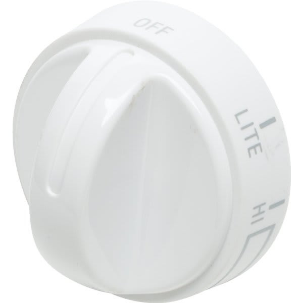 Peerless-Premier Gas Burner Knob/white R Series