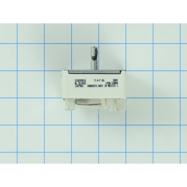 Electrolux Replacement Burner Control Switch For Cooktops, Part# 318293818