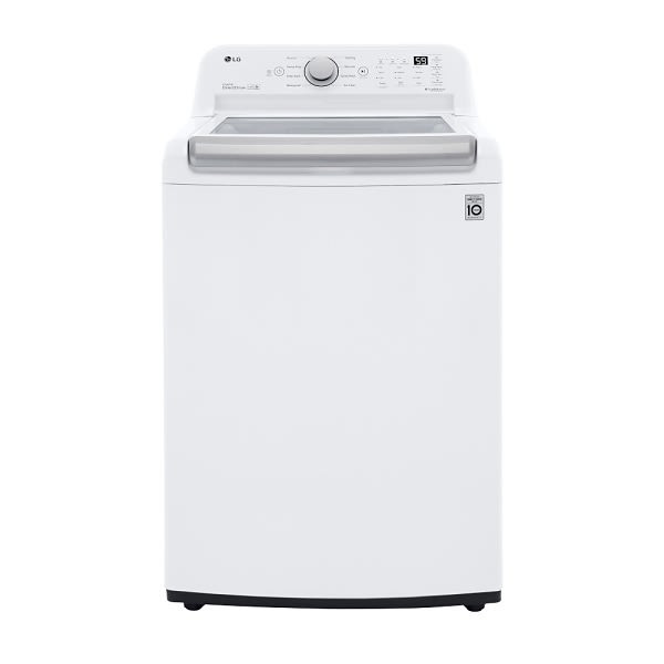 Lg 5.0 Cu. Ft. Mega Capacity White Top Load Washer With Turbodrum Technology