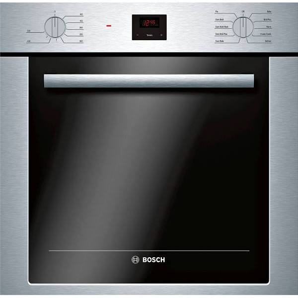 Bosch 500 Series 24 In. Built-In Single Electric Wall Oven HBE5453UC