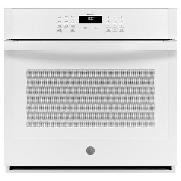 GE 30 In. 5.0 Cu. Ft. Built-In Single Wall Oven, Smarthq, Self-Clean, White, ADA