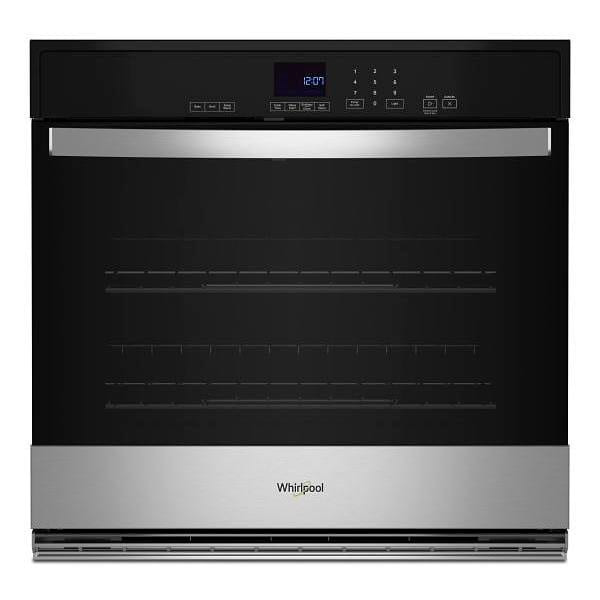 Whirlpool 26.75 In. 4.3 Cu. Ft. Built-In Single Wall Oven, Self Clean, Stainless Steel, ADA