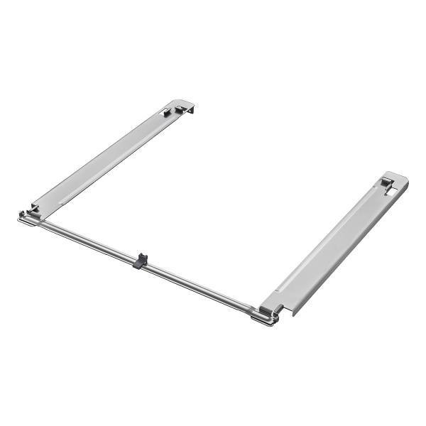 Lg 27 In. Chrome Washer And Dryer Laundry Stacking Kit KSTK4