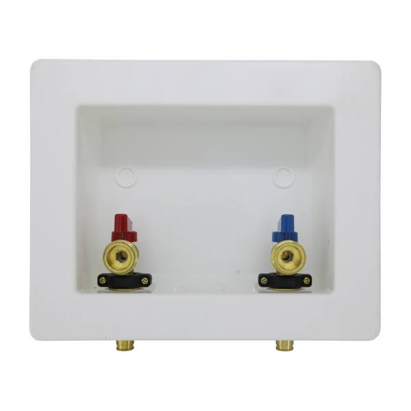 LSP Plastic Switch Hitter Washing Machine Outlet Box 1/2 In. Expansion X3/4 In. Ght