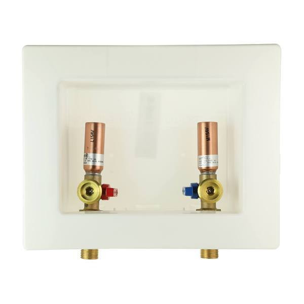 LSP Firestop Washing Machine Outlet Box 1/2" Cpvc With Hammer Arrest OBFS-2121