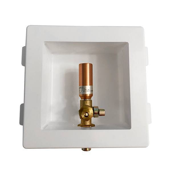 LSP Plastic Ice Maker Box 1/2" Male Cpvc With Ha X 1/4" Compression OB-819-LL