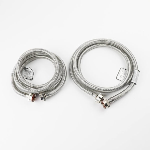 Frigidaire Washer Replacement 6' Stainess Steel Fill Hose 2-Pack,2ssfilhose