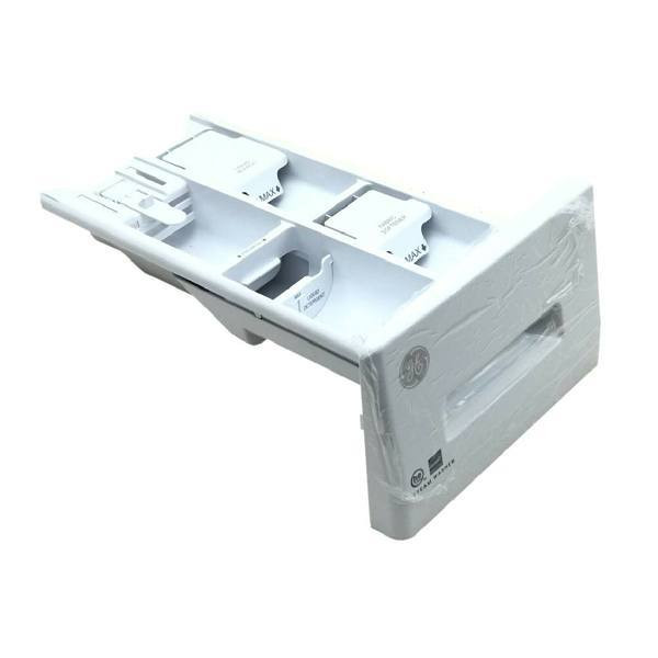 GE Dispenser Drawer Handle Chrome, Part # Hotwh47x28597
