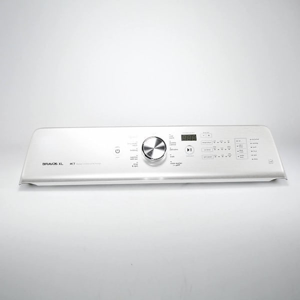 Whirlpool Replacement Stainless Steel Control Panel For Washer, Part # W10861510