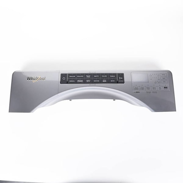 Whirlpool Replacement Stainless Steel Control Panel For Washer, Part # W11324037