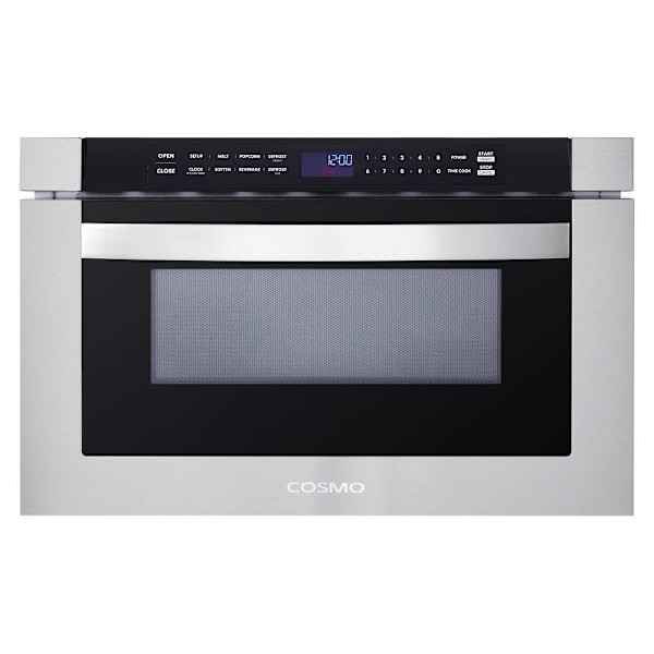 Cosmo 24 In. Haven Collection 1.2 Cu. Ft. Built-In Microwave Drawer, Touch Contr