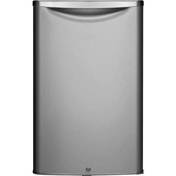 Danby Contemporary Classic 4.4 Cu. Ft. Freezerless Retro Mini Refrigerator (Iridium Silver)