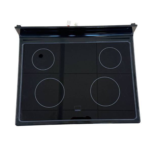 Seasons Range Top Replacement, Ceramic Glass For Seasons Electric Range, Stainless Steel Or Black