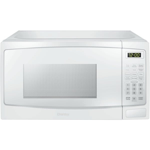 Danby 0.7 Cu Ft Countertop Microwave, 700w,  White