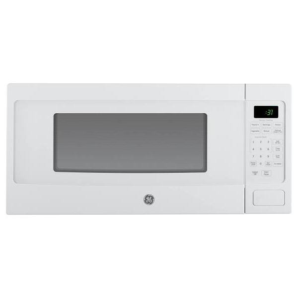 GE Profile 1.1 cu. ft. Countertop Microwave, 800 W, White, ADA
