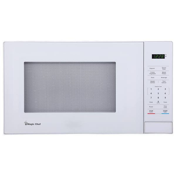 Magic Chef 1.1 Cf 1000w Countertop Microwave, White MC110MW
