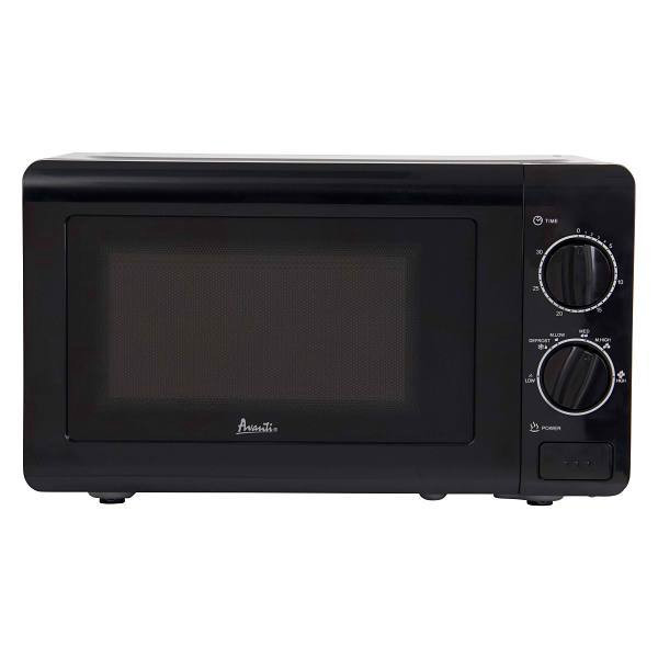 Avanti Pro Mm07v1b 0.7 Cu. Ft. Microwave Oven, Mechanical, Black