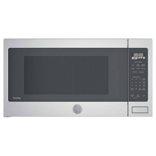 GE Profile 2.2 cu. ft. Countertop Microwave, Stainless Steel, ADA