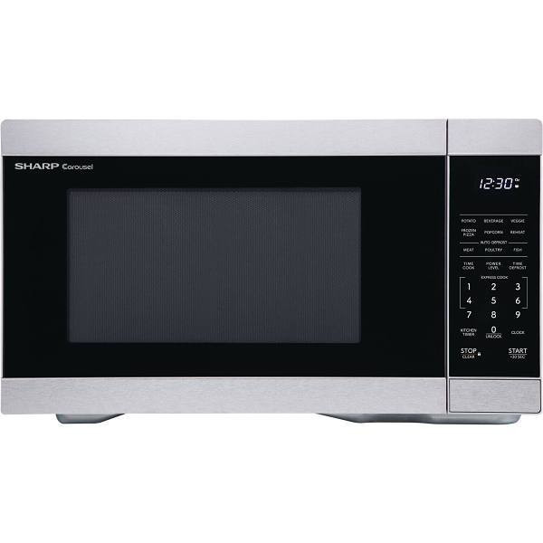 Sharp 1.1 Cf Countertop Microwave Oven Orville Redenbachers Certified Zsmc1162ks