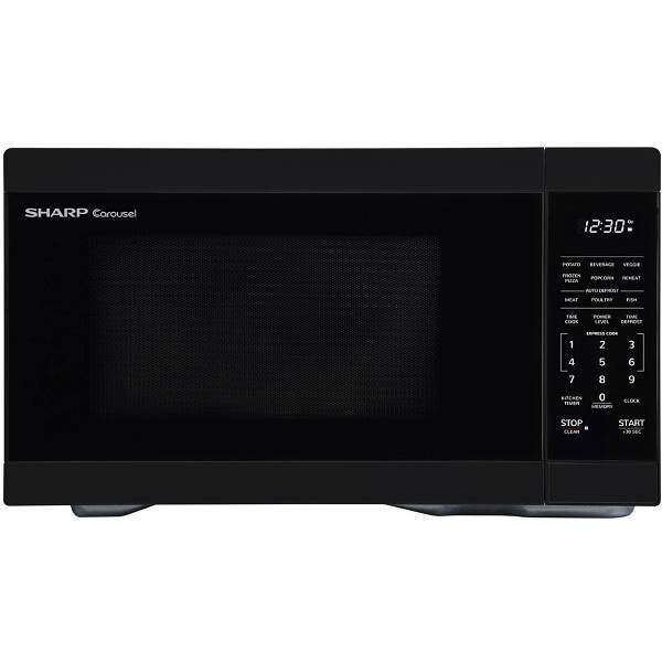 Sharp 1.1 Cf Countertop Microwave Oven Zsmc1161kb