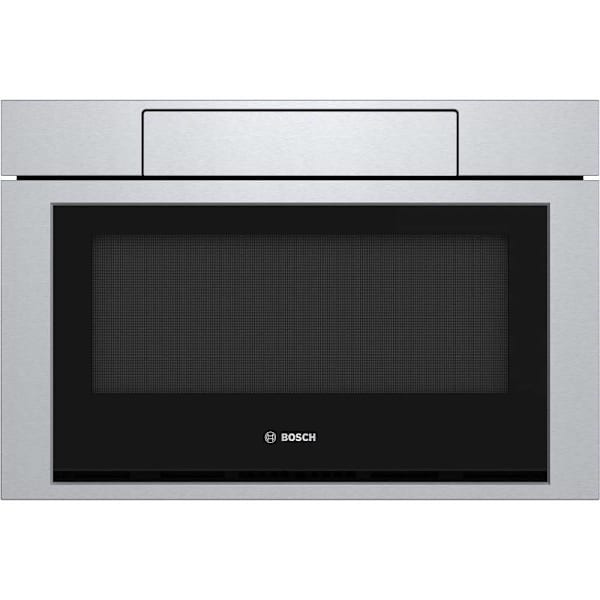 Bosch 800 Series 24 In. 1.2 Cu. Ft. Built-In Microwave Drawer In Stainless Steel HMD8454UC