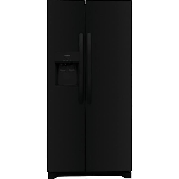 Frigidaire ENERGY STAR 22.1 cu. ft. Side By Side Refrigerator, Black