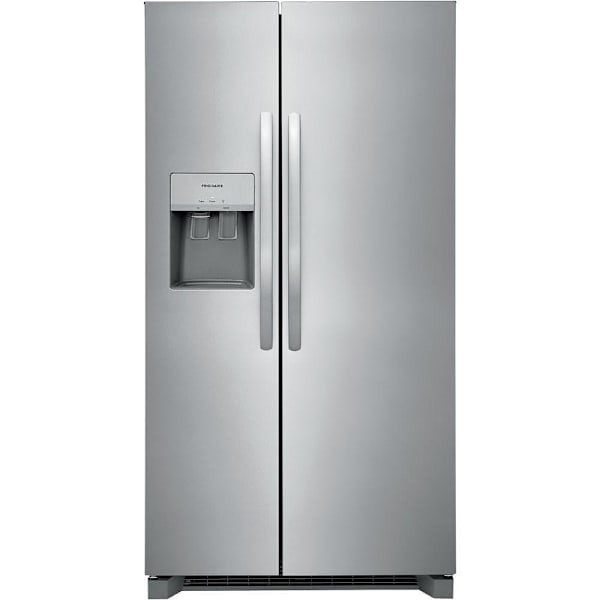 Frigidaire ENERGY STAR 36" 25.6 cu. ft. Standard Depth Side By Side Refrigerator, Stainless Steel