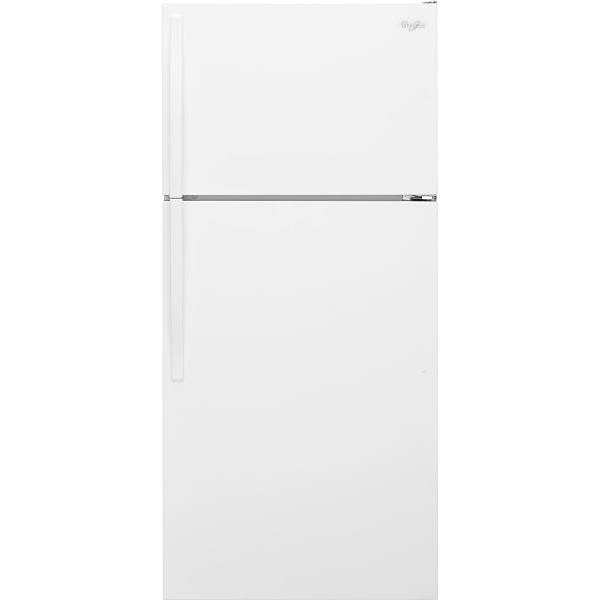 Whirlpool 14 cu. ft. 28 In. W Top Freezer Refrigerator, White, ADA
