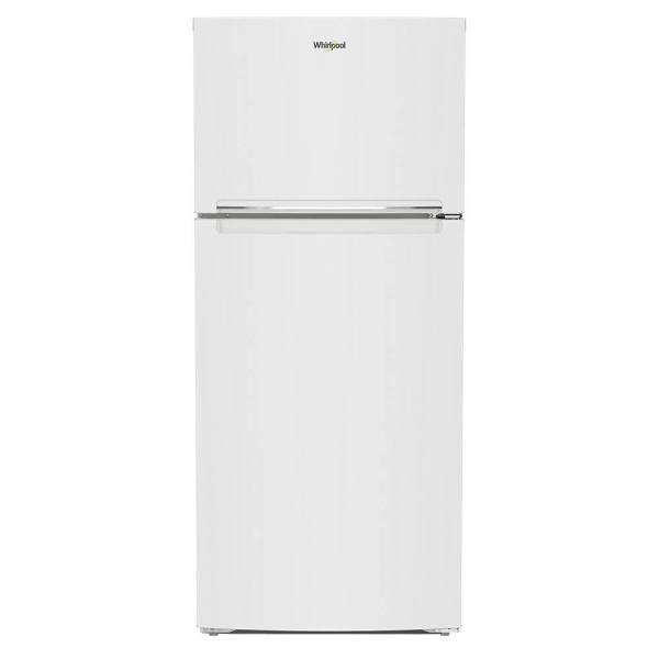 Whirlpool ENERGY STAR 16.3 cu. ft. 28 In. W Top Freezer Refrigerator, White