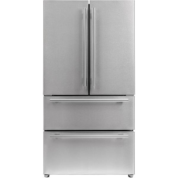 Forno Moena Bellamonte 36 Inch French Door Refrigerator, 19.2 Cubic Feet