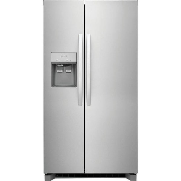Frigidaire 36" 22.3 Cu. Ft. Standard Depth Side By Side Refrigerator, Stainless Steel