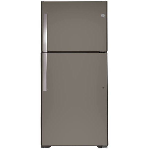 GE 19.2 cu. ft. 30in. Top Freezer Refrigerator, Garage Ready, Slate