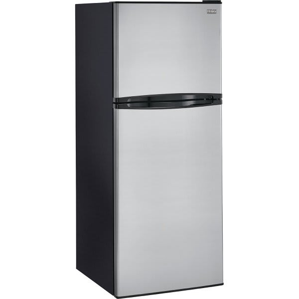 Haier 9.8 Cu. Ft. Top Freezer Refrigerator (Stainless)