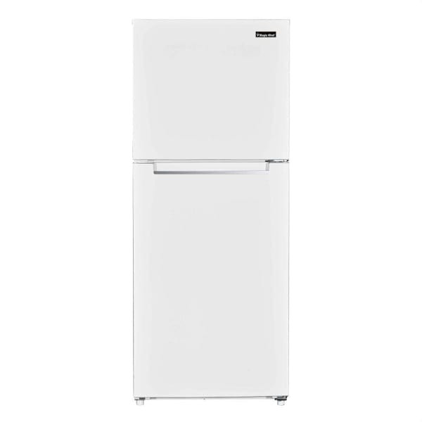 Magic Chef 10.1 Cu. Ft. Refrigerator With Top Freezer In White