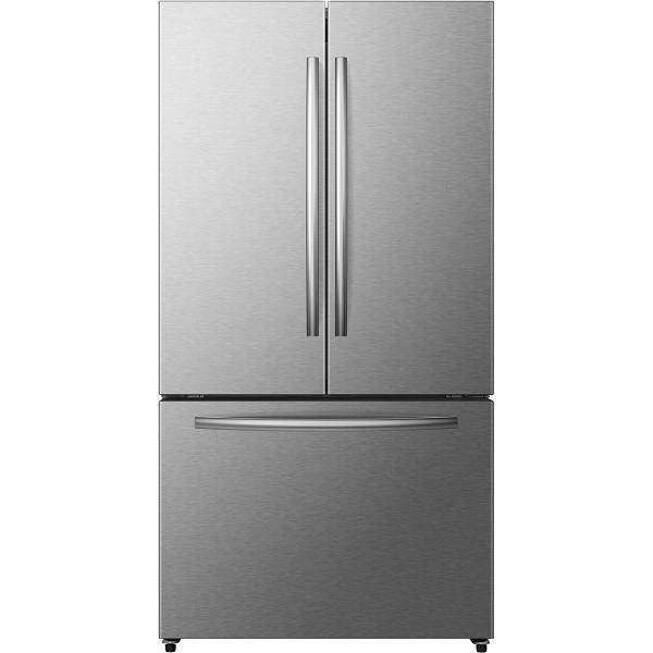 Mora 26.6 Cubic Feet French Door Refrigerator In Stainless Steel