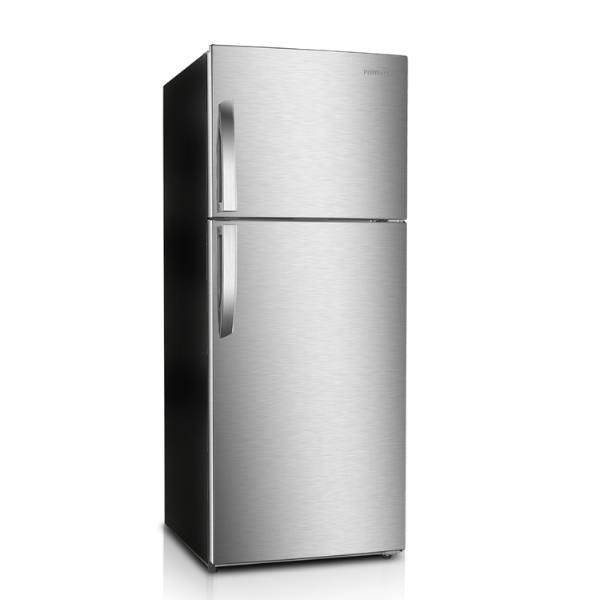 Premium Levella 12 Cu. Ft. Frost Free Top Freezer Refrigerator In Stainless Steel