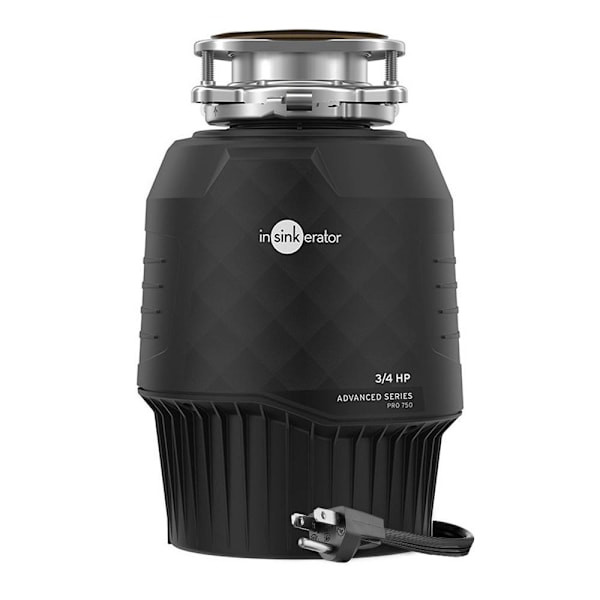 InSinkErator Advanced PRO 750 Series 3/4 HP Garbage Disposal, 3-Stage Multigrind Technology, Ez Connect W/ Power Cord