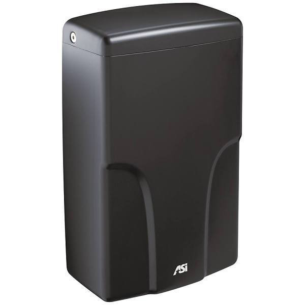 Asi American Specialties, Inc. High-Speed Hand Dryer Matte Black Turbo-Pro Ada