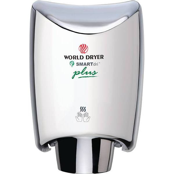 World Dryer Smartdri Plus Hand Dryer (Polished Stainless Steel)