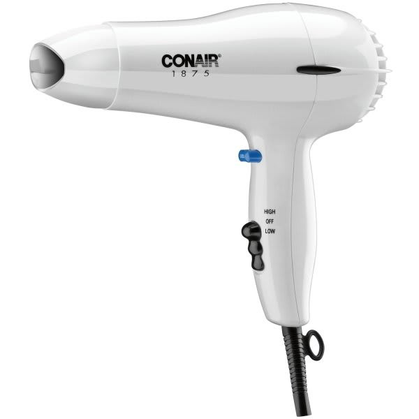 Conair Handheld 1875 Watt Hair Dryer White