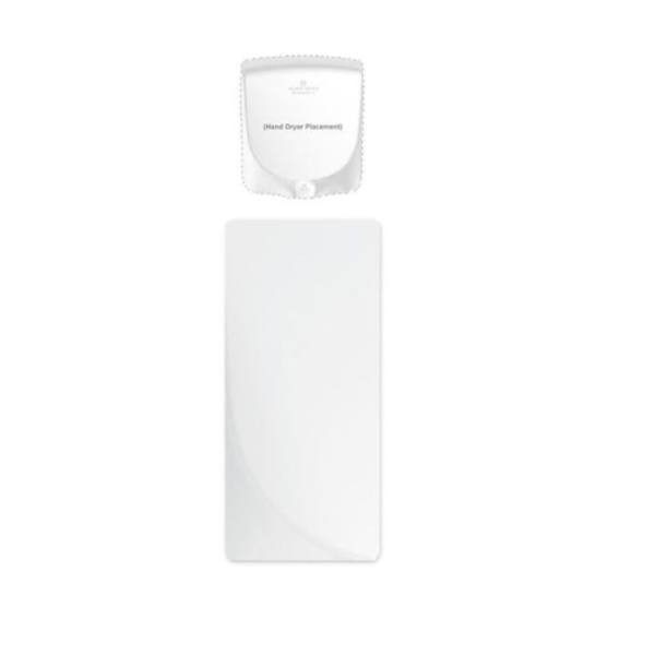 World Dryer Wall Guard Antimicrobial White 37-10455K