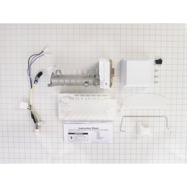 Whirlpool Replacement Ice Maker Assembly For Refrigerator, Part#w10583817